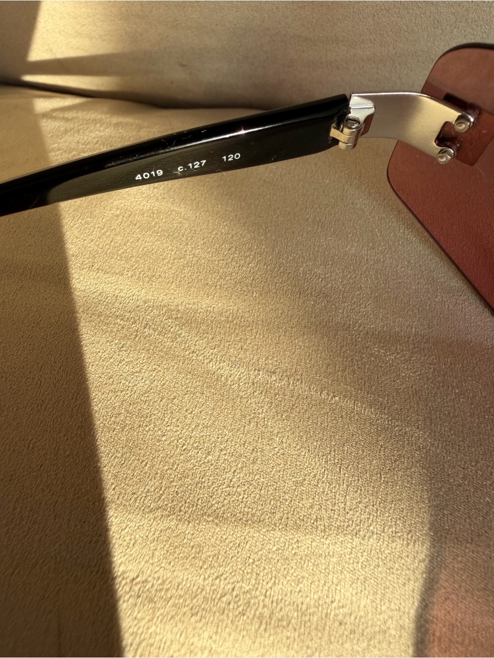 CHANEL Rose Gradient Shield Sunglasses - Picture 7 of 8